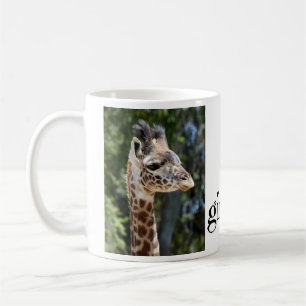 Mug Girafes mignonnes, d'I de coeur, photos de W de