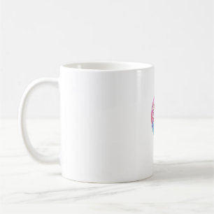 Mug Giraffe Avec Coeurs Adorable Amour Coloré