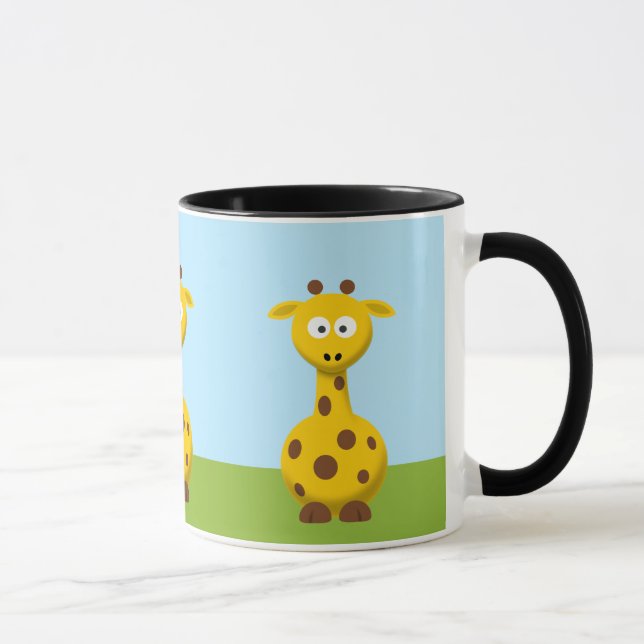 Mug Giraffe de dessin (Droite)