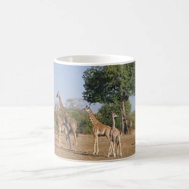 Mug Giraffe Famille de café (Centre)