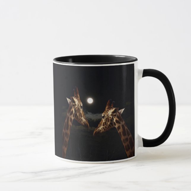 Mug Giraffe Love In the Moonlight (Droite)