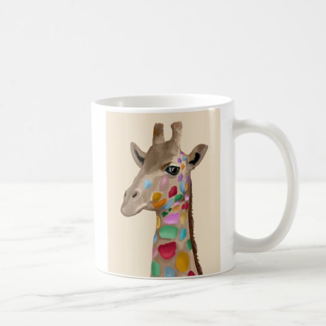 Mug Giraffe multicolore (Droite)