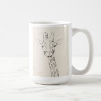 Giraffe Portrait | Croquis