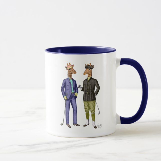 Mug Giraffes de golf 2 (Droite)