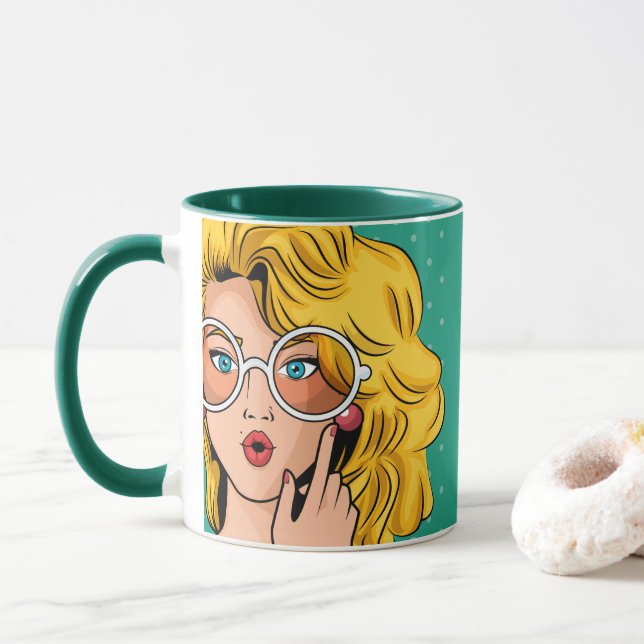 Mug Girl #1 (Avec donut)