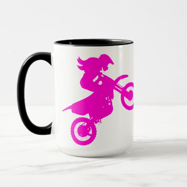 Mug Girl Dirt Bike (Gauche)