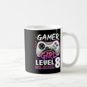 Mug Girl Level 8 déverrouillé jeu vidéo 8e anniversair
