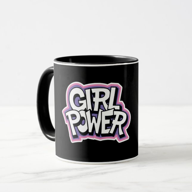 Mug Girl Power (Devant gauche)