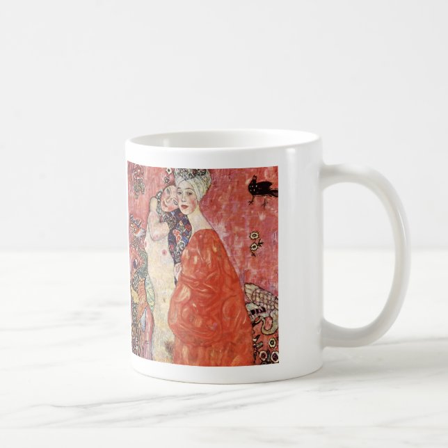 Mug “ Girlfriends or Two Women Friend ” , Gustav Klimt (Droite)