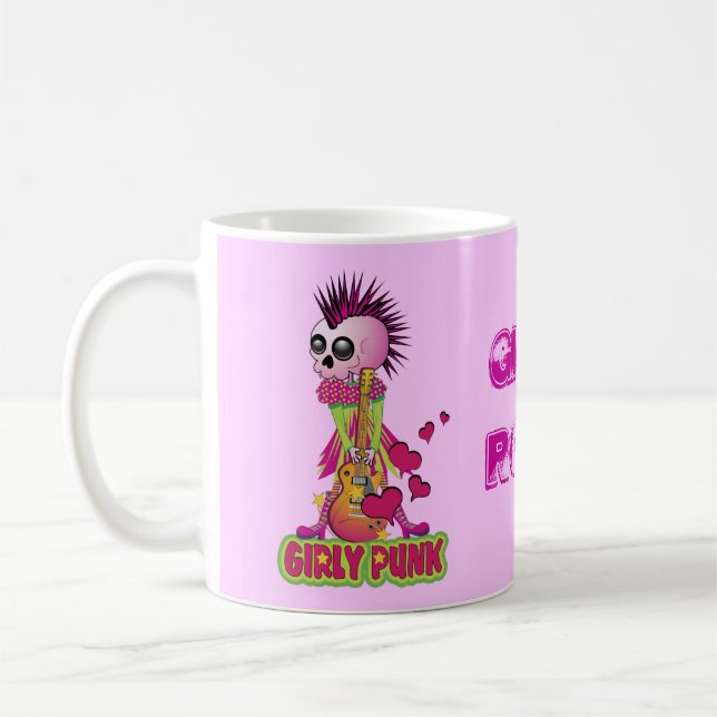 Mug Girly Punk Rocker (Gauche)