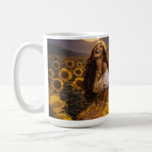 Mug gitane jaune  (Gauche)
