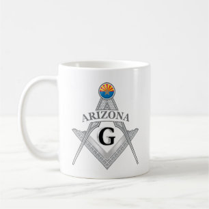 Mug Gîte de franc-maçonnerie de l'état de l'Arizona