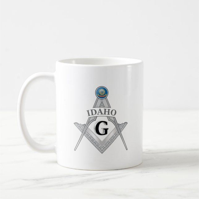 Mug Gîte de franc-maçonnerie de l'Etat d'Ihado (Gauche)