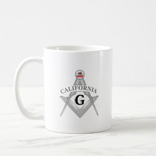 Mug Gîte de franc-maçonnerie de l'Etat du Colorado (Gauche)