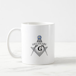Mug Gîte de franc-maçonnerie de l'Etat du Delaware