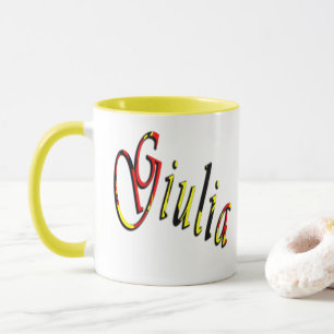 Mug Giulia, Nom, Logo,
