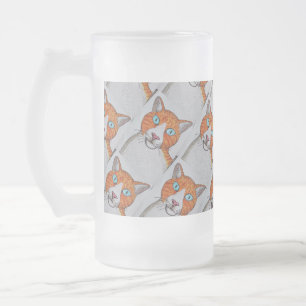 Mug givré au gingembre et blanc