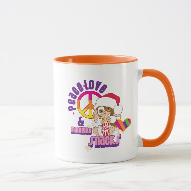 Mug Gizmo | Peace Love & Midnight Snacks (Droite)
