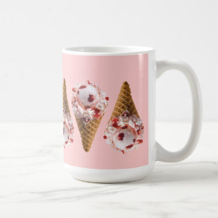 Mug Glace à la vanille de cerise