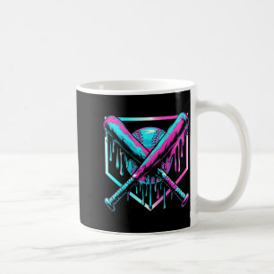 Mug Glace Baseball Drip Plaque Domicile Bats Cool Pour