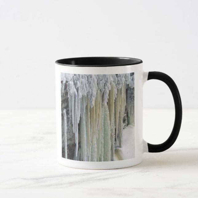 Mug Glace bleue et ruissellement des eaux souterraines (Droite)