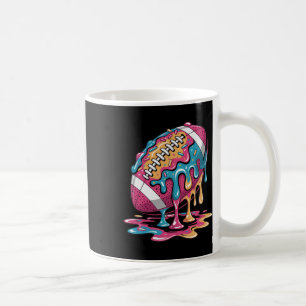 Mug Glace Crème Chute Football Choses Qb Rb Lineman Wr