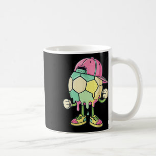 Mug Glace Crème Goutte À Goutte Football Sports Footba