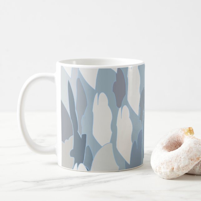 Mug Glace du glacier bleu (Avec donut)