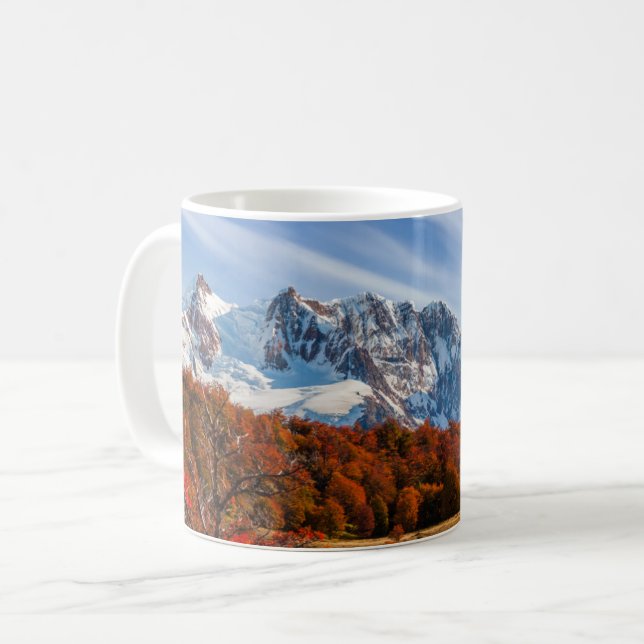 Mug Glace et neige | El Chalten, Argentine Patagonie (Devant gauche)