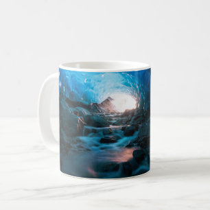 Mug Glace et neige Glacier Mendenhall, Juneau, Alask