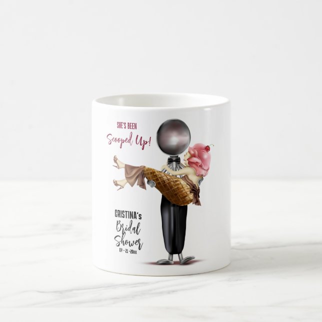 Mug Glace Fête des mariées ramassée vers le haut (Centre)