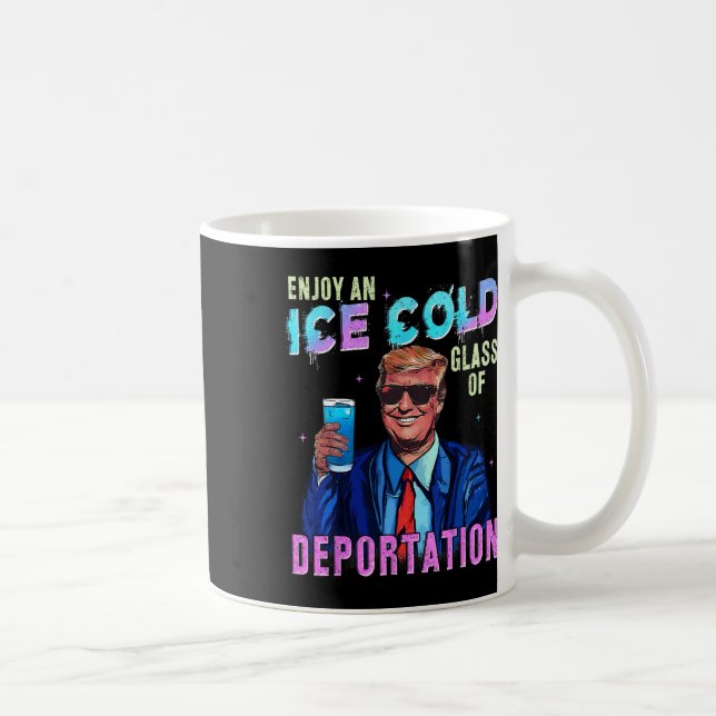 Mug Glace Profitez D'Une Glace Froid Gl De Déportation (Droite)