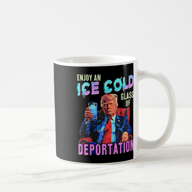 Mug Glace Profitez D'Une Glace Froid Gl De Déportation (Droite)