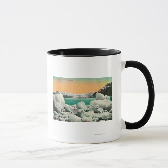 Mug Glacier Muir et Icebergs en Alaska #1State (Droite)