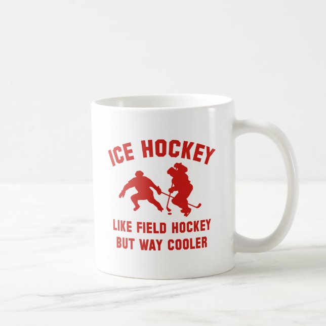 Mug Glacière de la méthode de hockey sur glace (Droite)