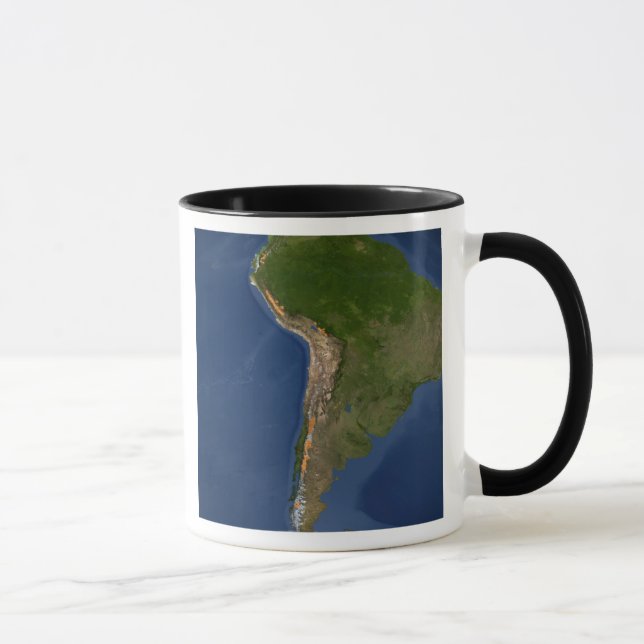 Mug Glaciers dans les régions d'Amérique du Sud (Droite)