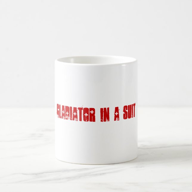 Mug Gladiateur d'émission de TV de scandale dans un (Centre)