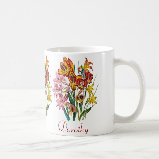 Mug Gladioli personnalisé (Droite)