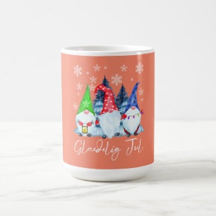 Mug Glaedelig Jul Nordic Gnomes Tomte Nisse Danish