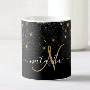 Mug Glam Parties scintillant or diamant étincelle Élég