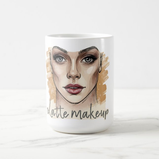 Mug Glam Sketchbook : Dernière maquillage (Centre)