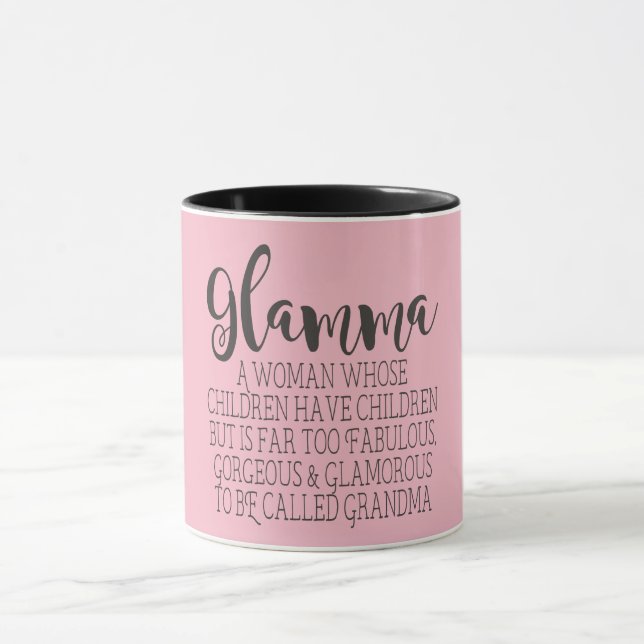 Mug Glamma - grand-maman fabuleuse (Centre)