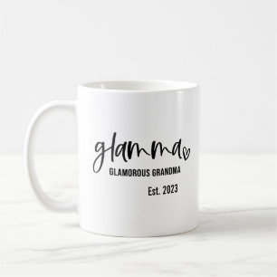 Mug Glamma Grandma Glamourous Créée 2023