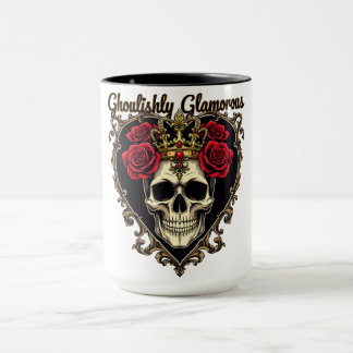 Mug Glamour glacé, Halloween Design Élégant