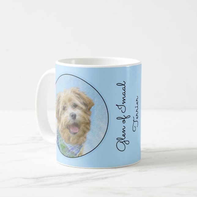 Mug Glen of Imaal Terrier Peinture - Art original Chie (Devant gauche)