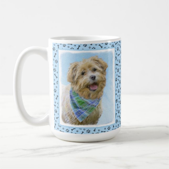 Mug Glen of Imaal Terrier Peinture - Art original Chie (Gauche)