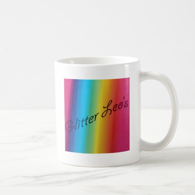 Mug Glitter Leo's (Droite)