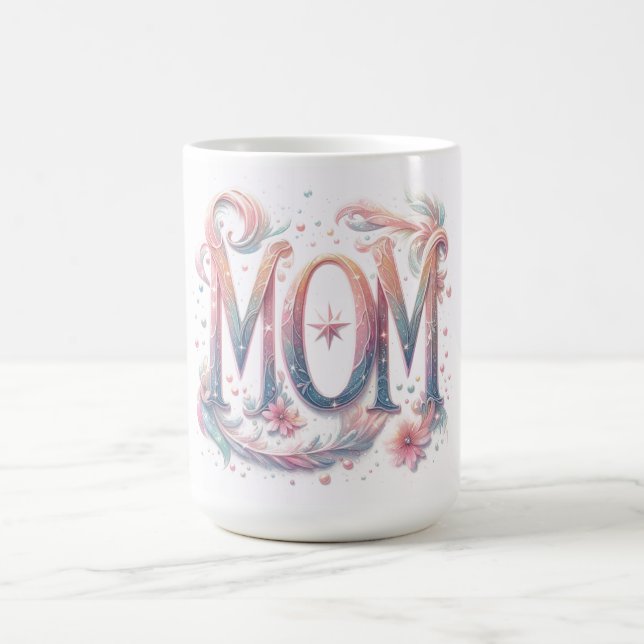 Mug Glittery Floral Maman (Centre)