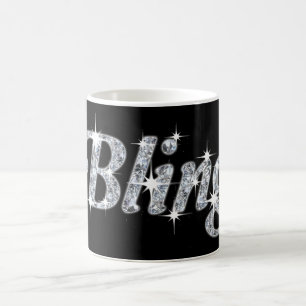 Mug Gliz & Glam Faux Diamond "Bling" Design