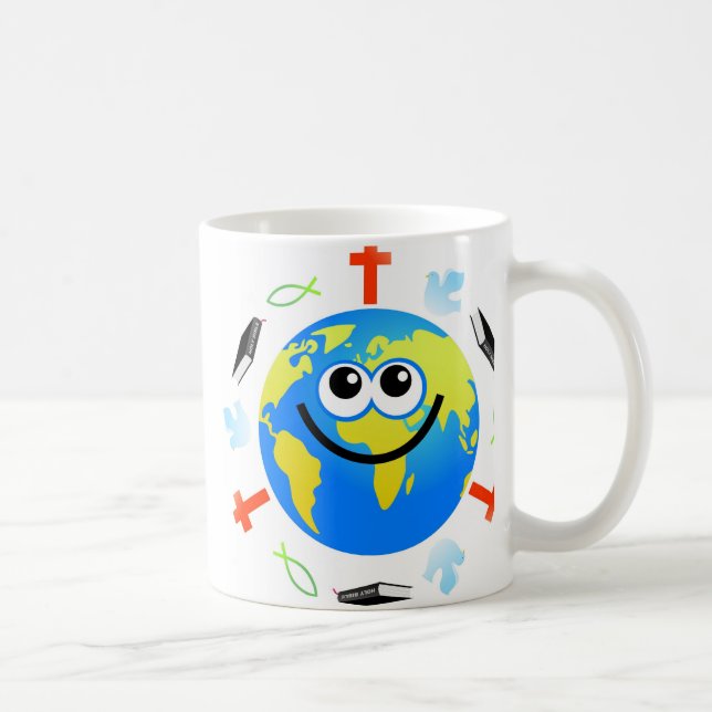 Mug Globe chrétien (Droite)